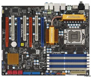 Материнская плата ASRock X58 Deluxe