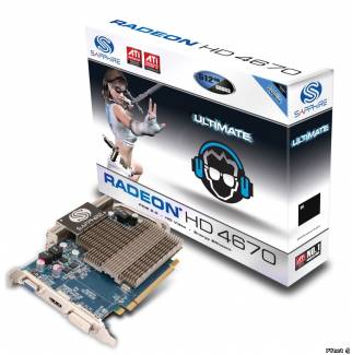 Видеокарта SAPPHIRE HD 4670 ULTIMATE. Изображение 1