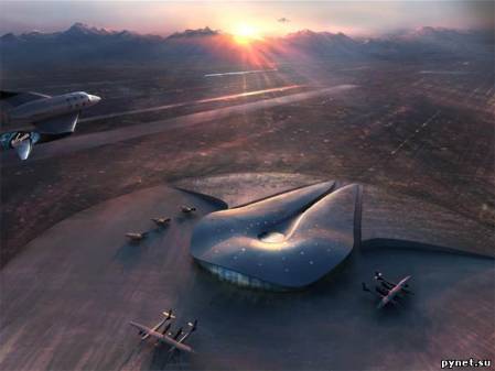 Космодром Spaceport America. Изображение 2