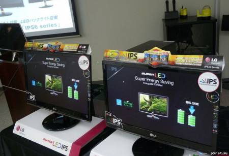 Новые IPS-мониторы LG IPS226V и IPS236V