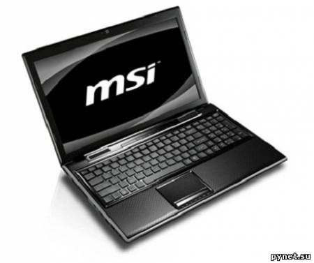 MSI FX603: 15,6-дюймовый ноутбук с дискретной графикой