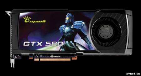 Manli GTX 580: новая видеокарта на NVIDIA GeForce GTX 580
