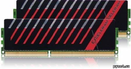 Четыре набора модулей памяти DDR3-1600 в серии Exceleram Rippler