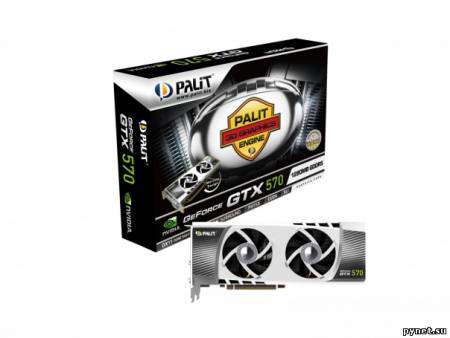 GTX570 Sonic Platinum: новая видеокарта Palit на ядре GTX 570