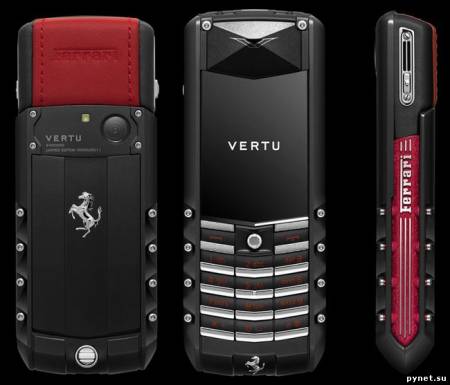 Телефон Vertu Ascent Ferrari GT Limited Edition: новый эксклюзив
