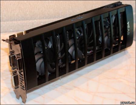 Видеокарта GeForce GTX 595 будет иметь два ядра GF110