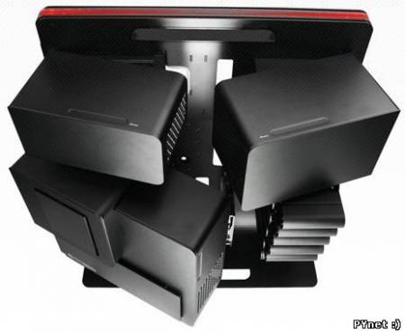 Thermaltake Level 10 Extreme Gaming Station - зверский корпус. Изображение 2