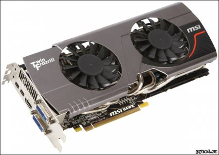 Видеокарта MSI R6870 Hawk: геймерский вариант с заводским разгоном
