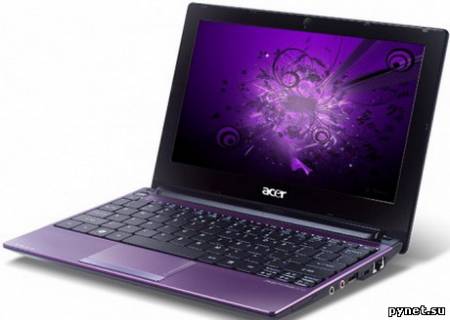 Acer Aspire One D260: тонкий нетбук для любителей стильной техники. Изображение 1