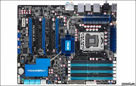 Материнская плата ASUS P6X58-E WS: ATX на чипсете Intel X58