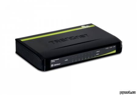 Коммутатор TRENDnet TEG-S8g: компактный и энергоэффективный гигабитный свич