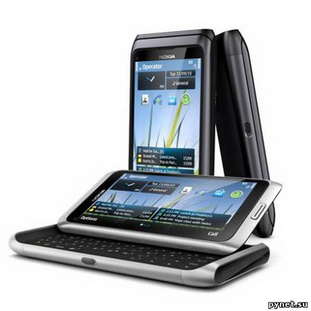 Царь-"нокия". Обзор коммуникатора Nokia E7. Изображение 1