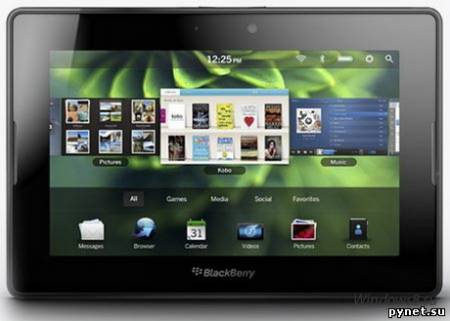 BlackBerry-планшет будет совместим с Android
