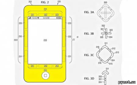 Apple запатентовала новый элемент управления смартфоном