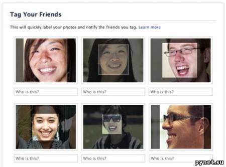 Facebook будет знать пользователей в лицо