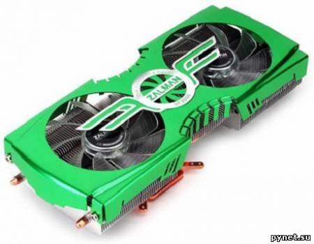 Кулер Zalman совместим с 3D видеокартами nVidia GeForce GTX 580 и GTX 570