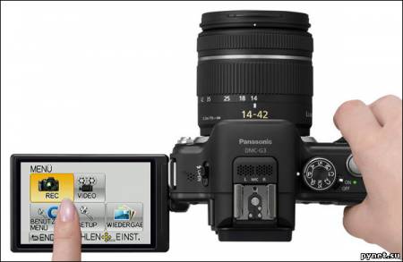 Фотоаппарат Panasonic Lumix DMC-G3 с сенсорным дисплеем и сменной оптикой. Изображение 2