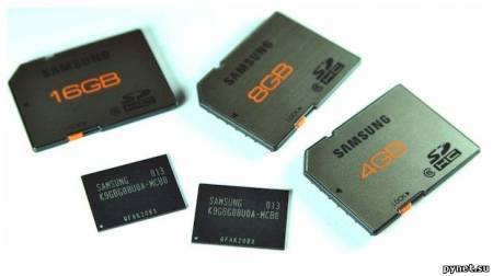 Samsung запускает производство флеш-памяти по технологии 20нм