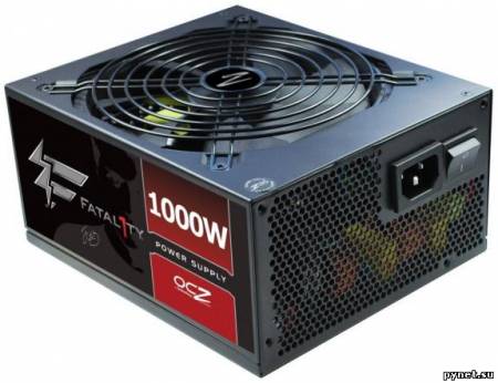 OCZ продемонстрировала блок питания серии Fatal1ty мощностью 1000 Вт