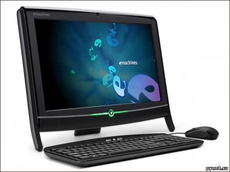 Моноблочный компьютер eMachines EZ1800-N22D на платформе Intel. Изображение 1