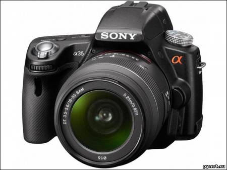 Фотоаппарат Sony SLT-A35: зеркалка с 16,2-мегапиксельной матрицей