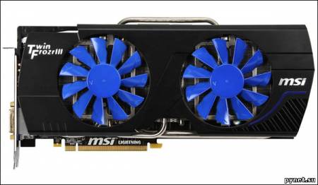 Видеокарта MSI N580GTX Lightning Xtreme Edition: самый мощный видеоадаптер в мире
