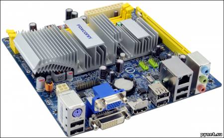 Материнская плата Foxconn AHD1S-K с гибридным процессором AMD