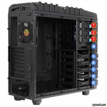 Кибер-спортивный корпус Thermaltake Overseer RX-I. Изображение 3