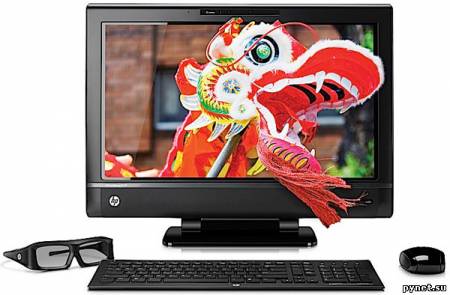 HP представила моноблок TouchSmart 620 3D Edition