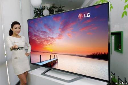 LG 3D Ultra Definition (UD) TV - самый большой в мире 3D-телевизор