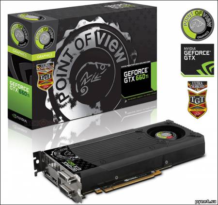 Видеокарта POV GeForce GTX 660 Ti: разогнанный ускоритель с 2 Гб памяти