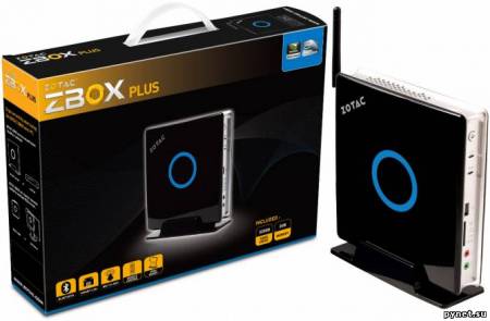 Zotac ZBOX ID84 Plus - неттоп с графикой NVIDIA GeForce GT 520M