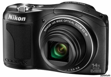 Nikon выпустила компактную фотокамеру Coolpix L610 с 14-кратным оптическим увеличением