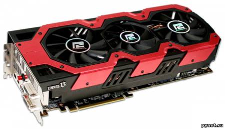 PowerColor разработала двухчиповую видеокарту HD 7990 Devil13 Limited Edition. Изображение 2