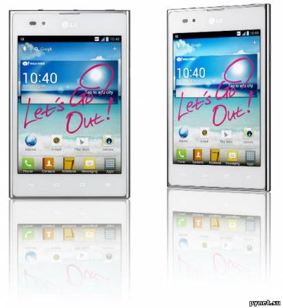 Смартфон LG Optimus Vu с 5-дюймовым дисплеем попадет в Украину в четвертом квартале