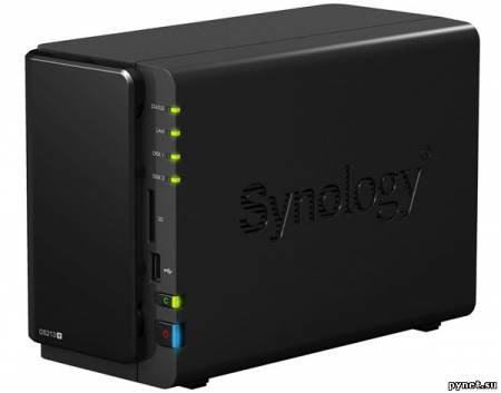 Synology выпустила NAS DiskStation DS213+ для малого и среднего бизнеса