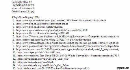 Microsoft ошибочно попросила Google заблокировать сайты BBC, Wikipedia и правительственных учреждений США