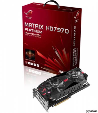 ASUS выпустила две оригинальные видеокарты Radeon HD 7970 GHz Edition