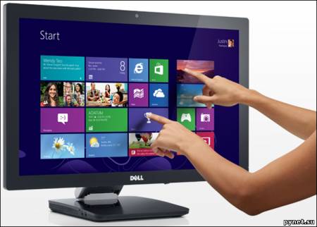 Монитор Dell S2340T: сенсорная 23-дюймовая мультитач-панель для ПК п/у Windows 8