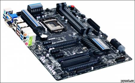 Материнская плата Gigabyte GA-Z77X-UD4H: ATX-плата для чипов Intel LGA 1155