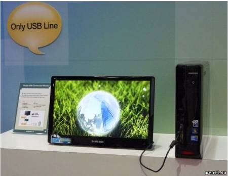 18.5-дюймовые USB мониторы без дополнительного блока питания