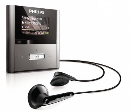 Philips GoGear RaGa - долгоиграющий плеер в алюминевом корпусе