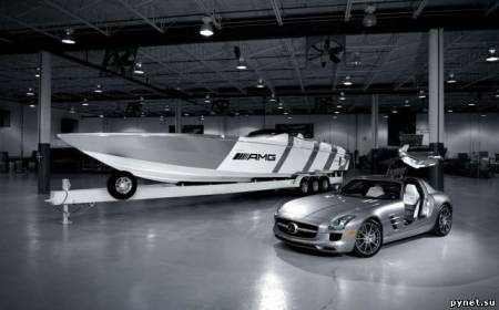 Катер в стиле Mercedes SLS AMG. Изображение 2