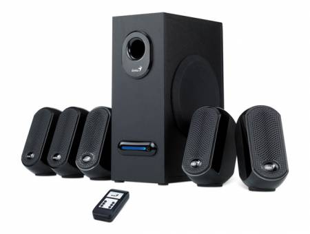 Genius SW-5.1 1010 - бюджетная 6-канальная акустика. Изображение 1