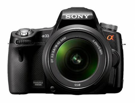 Две новые зеркалки с записью HD видео - Sony Alpha DSLR-A55 и DSLR-A33