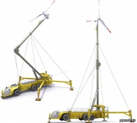 Mobile Wind Turbine: экологически чистый резервный генератор. Изображение 3