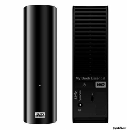 Western Digital My Book Essential - внешний жесткий диск объёмом 3ТБ. Изображение 2