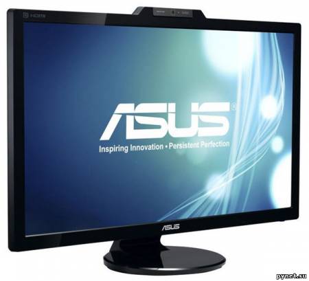 Три 27-дюймовых монитора full HD от ASUS