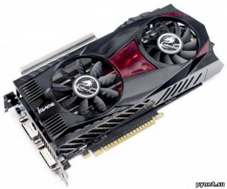 Colorful анонсирует 3D-карту iGame GTS 450 с кнопкой турбо